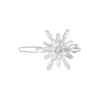 haarclip strass steentjes_8 Haarspeld Haarclip 3cm - Ster Facet Steentjes - Zilver