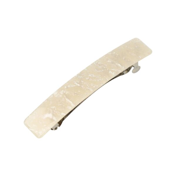 patentspeld recht 11cm marmer_5 Haarspeld Patentspeld Recht 11cm – Marmer Patroon – Creme