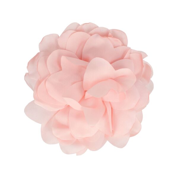 Haarspeld Duckklem 10cm – Haarbloem – Gladde Stof – Lichtroze