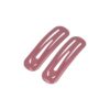 Haarspeld Klikklak 7cm - Epoxy - Roze - Set van 2