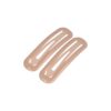 Haarspeld Klikklak 7cm - Epoxy - Zalmroze - Set van 2
