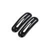 Haarspeld Klikklak 7cm - Epoxy - Zwart - Set van 2