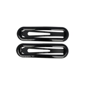 Klikklak 7cm naturel_6 Haarspeld Klikklak 7cm - Epoxy - Zwart - Set van 2