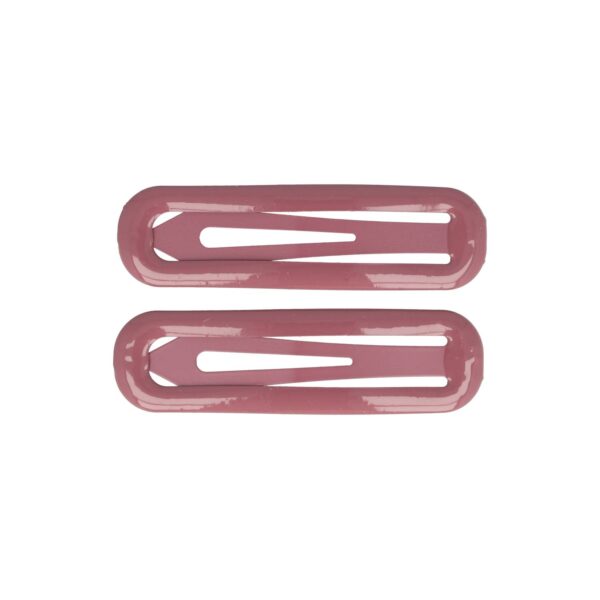 Haarspeld Klikklak 7cm - Epoxy - Roze - Set van 2