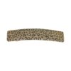 Haarspeld Patentspeld 9cm – Recht – Glitter Panterprint – Beige Goud