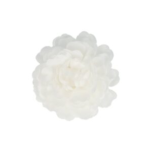 Haarspeld Duckklem 5cm – Haarbloem – Wit