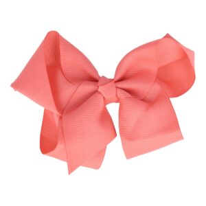 Haarspeld Duckklem 10cm – Strik van Stof – Roze