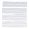 haarband basic_1 Haarband Stof 4cm - Baby - Wit - DIY - Set van 4