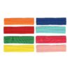 haarband color mix 8 stuks_1 Haarband Stof 4cm - Baby - Color Mix - DIY - Set van 8
