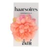 Haarspeld Duckklem 5cm – Haarbloem – Geel Perzik Roze