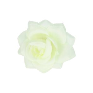 Haarspeld Duckklem 5cm – Haarbloem Roos – Creme
