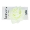 Haarspeld Duckklem 5cm – Haarbloem Roos – Creme