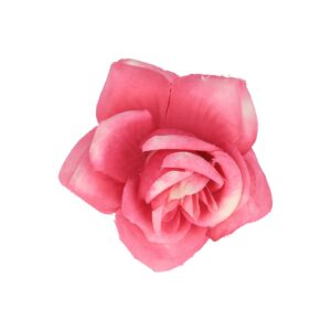 Haarspeld Duckklem 5cm – Haarbloem Roos – Roze