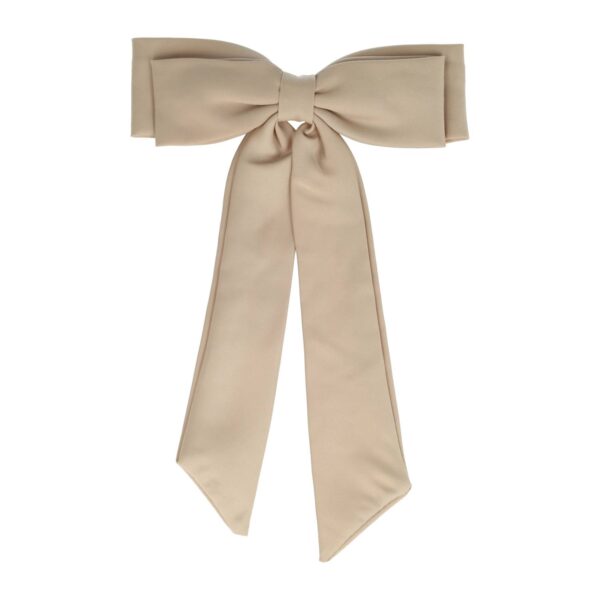 Haarspeld Patentspeld Strik 17cm – Handmade – Beige