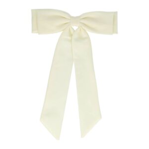 Haarspeld Patentspeld Strik 17cm – Handmade – Creme