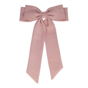 Haarspeld Patentspeld Strik 17cm – Handmade – Oudroze