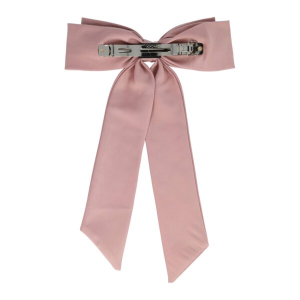 Haarspeld Patentspeld Strik 17cm – Handmade – Oudroze