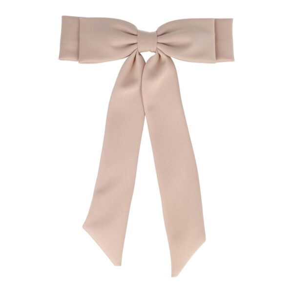 Haarspeld Patentspeld Strik 17cm – Handmade – Oud lichtroze