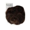 Haarelastiek Scrunchie – Imitatiehaar – Bruin Donkerbruin