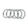 Haarelastieken Basic - Hair Tie - Grijs - Set van 5