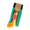 Sokken - Bier Fles Print - Groen - Katoen - Maat 38-45