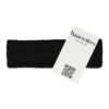 haarband zweetband_18 Haarband Sport 4cm - Badstof - Zwart