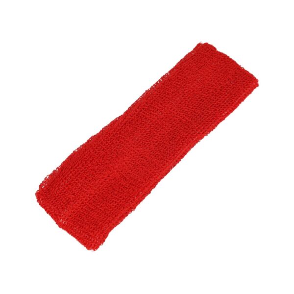 Haarband Sport 4cm - Badstof - Rood