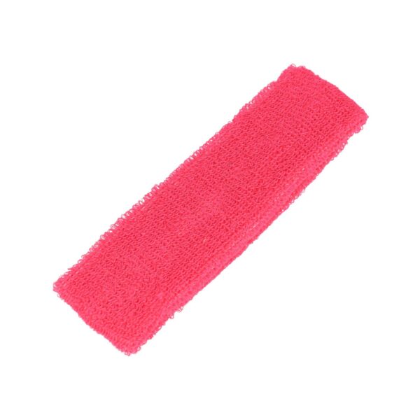 Haarband Sport 4cm - Badstof - Fuchsia Roze