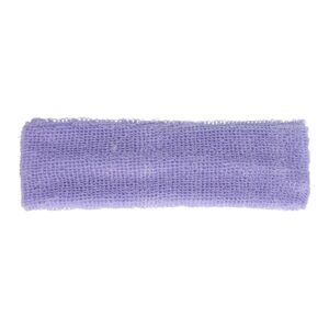 Haarband Sport 4cm - Badstof - Lila Paars