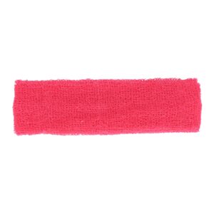 Haarband Sport 4cm - Badstof - Fuchsia Roze