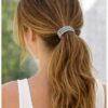 Haarelastieken Basic - Hair Tie - Grijs - Set van 5