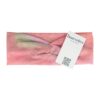 Haarband Stof 8cm – Twist – Tie Dye Patroon – Jersey – Lichtgroen Roze