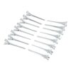 Styling Tool - Afdeelklemmen 5cm – Metalen Kappersklemmen – Zilver – Set van 16