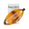 bananenklem bruin 11cm_3 Haarspeld Bananenklem 11cm - Staartklem - Basic - Bruin