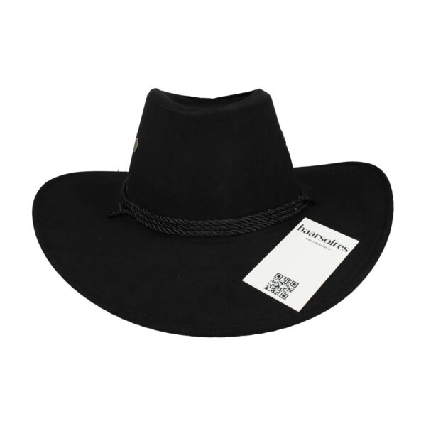 Cowboyhoed - Western Hoed in Suede look - One Size - Zwart