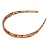 diadeem gevlochten kunststof bruin_2 Haarband Diadeem 1,3cm – Gevlochten Vorm – Kunststof – Bruin
