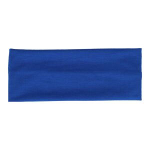 haarband stof 7cm blauw_2 Haarband Stof 7cm - Basic - Effen Kleur - Blauw