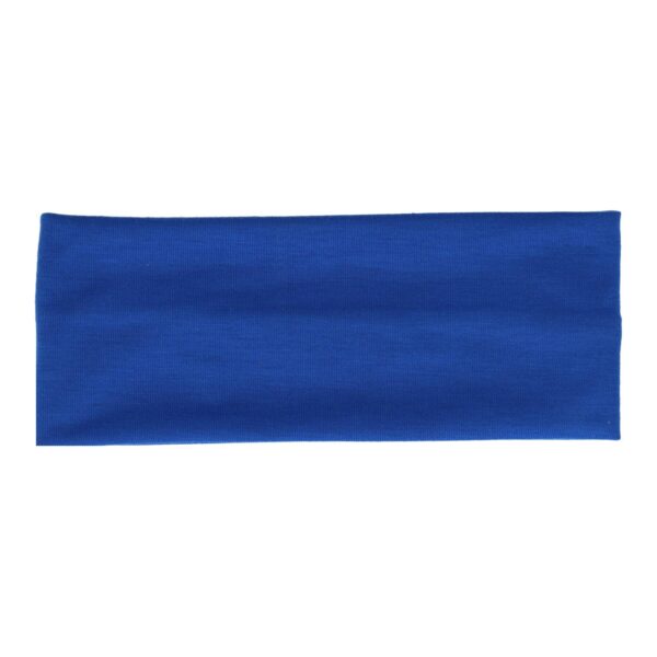 Haarband Stof 7cm - Basic - Effen Kleur - Blauw