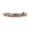 Haarspeld Patentspeld 8cm - Recht – Marmer Patroon – Roze
