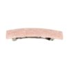 Haarspeld Patentspeld 8cm - Recht – Marmer Patroon – Roze