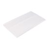 Haarband Stof 9cm - Basic - Wit