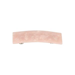 Haarspeld Patentspeld 7cm - Recht – Marmer Patroon – Roze
