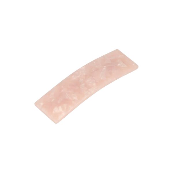 Haarspeld Patentspeld 7cm - Recht – Marmer Patroon – Roze