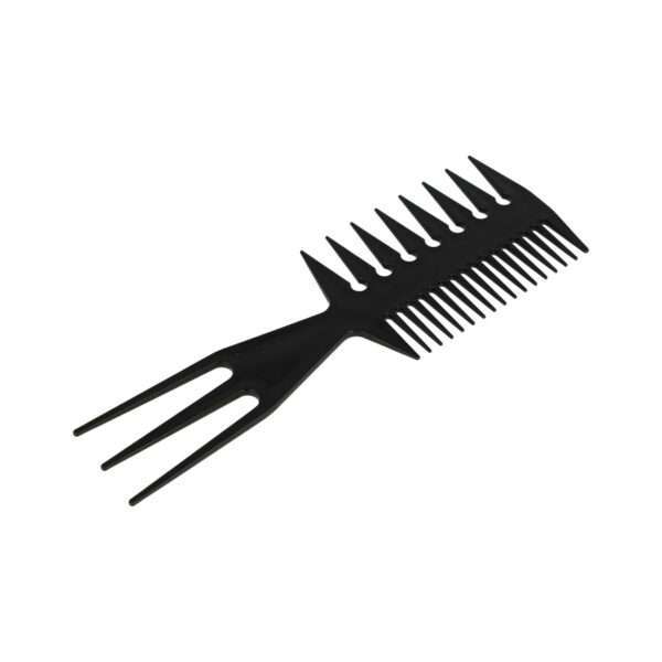haarkam grof vork_2 Haarkam Vorkkam 20cm - Grove Kam - Zwart