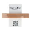 Haarspeld Patentspeld 10cm - Recht – Glans – Lichtbruin Beige