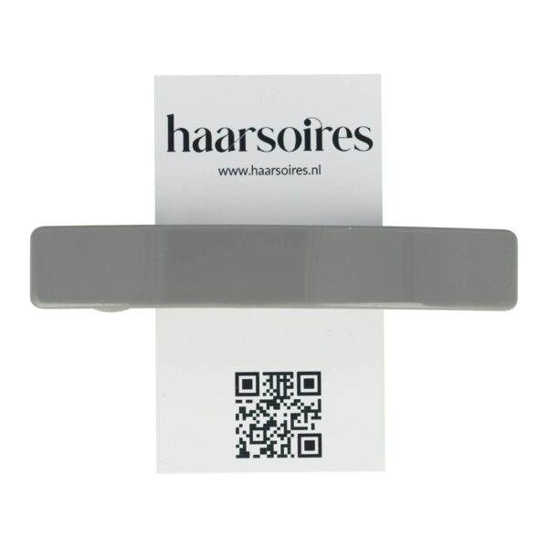 Haarspeld Patentspeld 10cm - Recht – Glans – Grijs