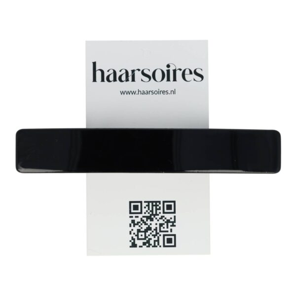 Haarspeld Patentspeld 10cm - Recht – Glans – Zwart