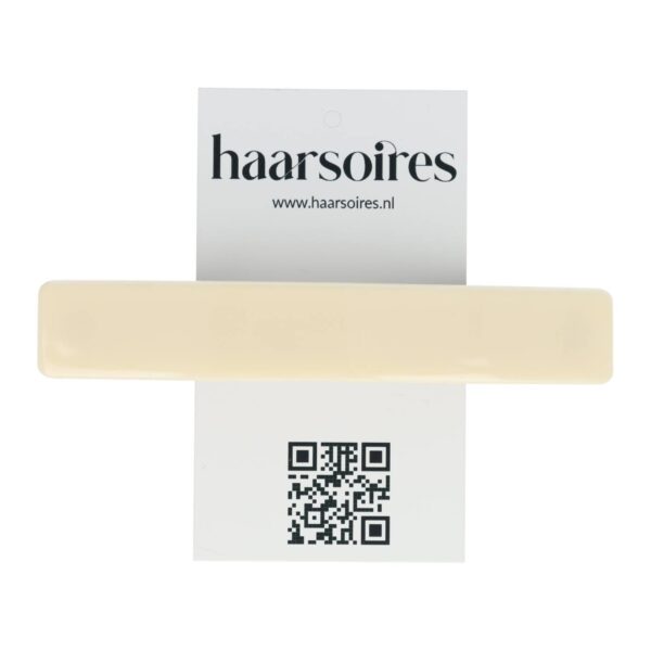 Haarspeld Patentspeld 10cm - Recht – Glans – Creme