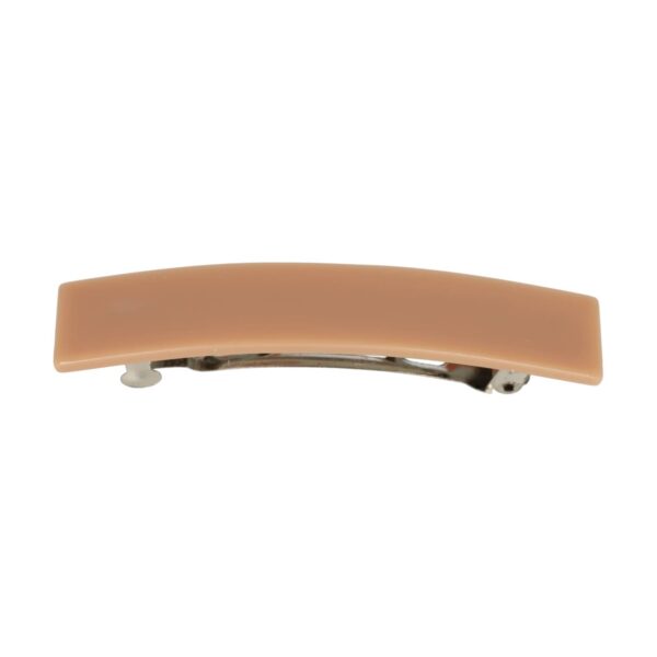Haarspeld Patentspeld 8cm - Recht – Glans – Beige Lichtbruin