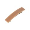 Haarspeld Patentspeld 8cm - Recht – Glans – Beige Lichtbruin